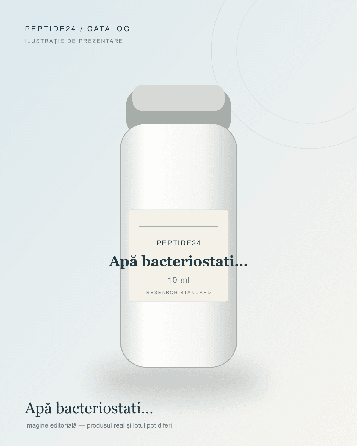 Ilustrație de prezentare pentru Apă bacteriostatică 10 ml