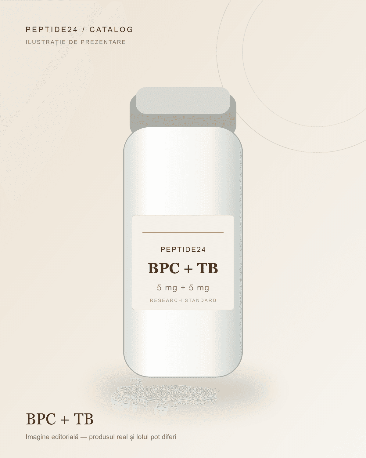 Ilustrație de prezentare pentru BPC-157 + TB-500 10 mg