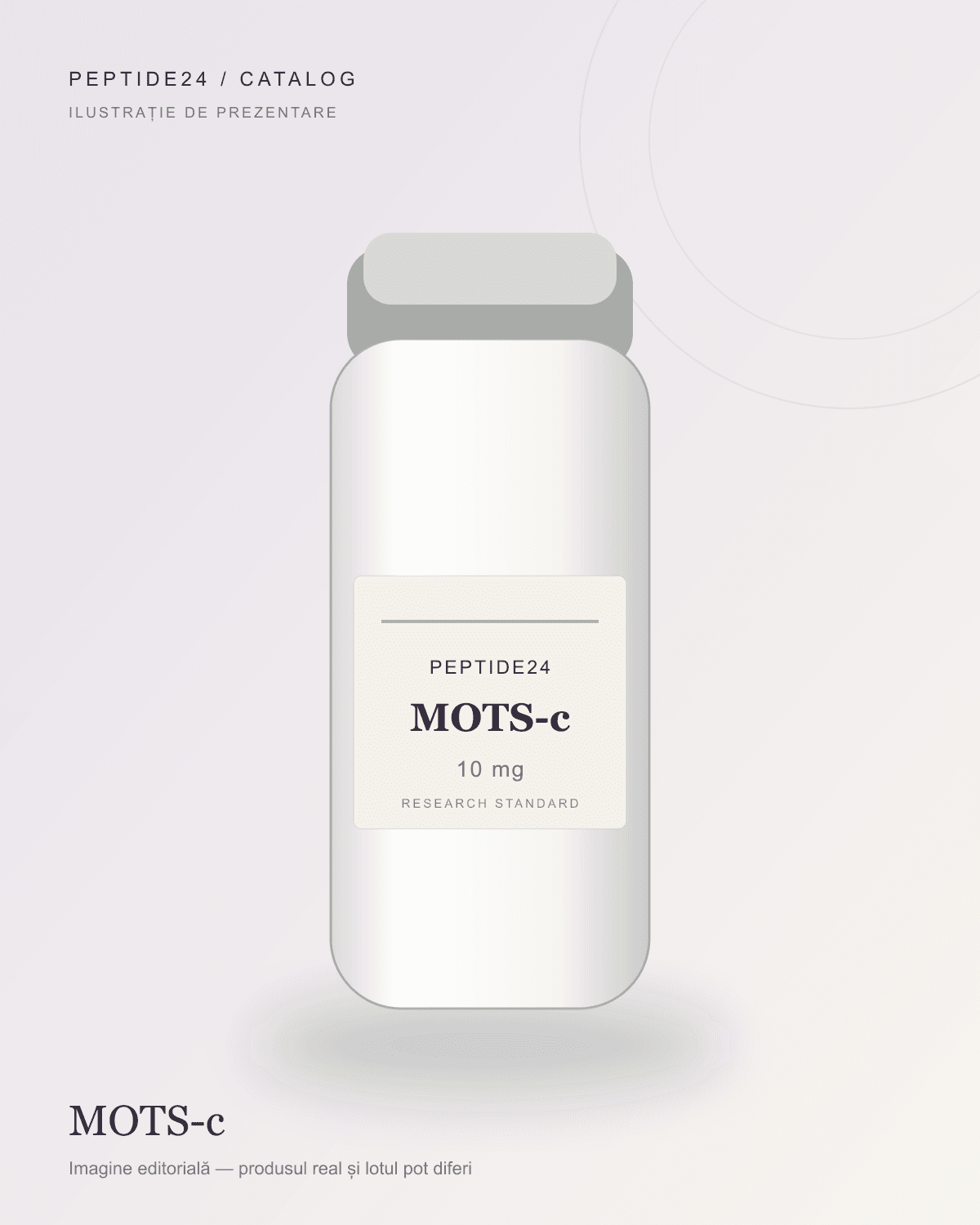 Ilustrație de prezentare pentru MOTS-c 10 mg