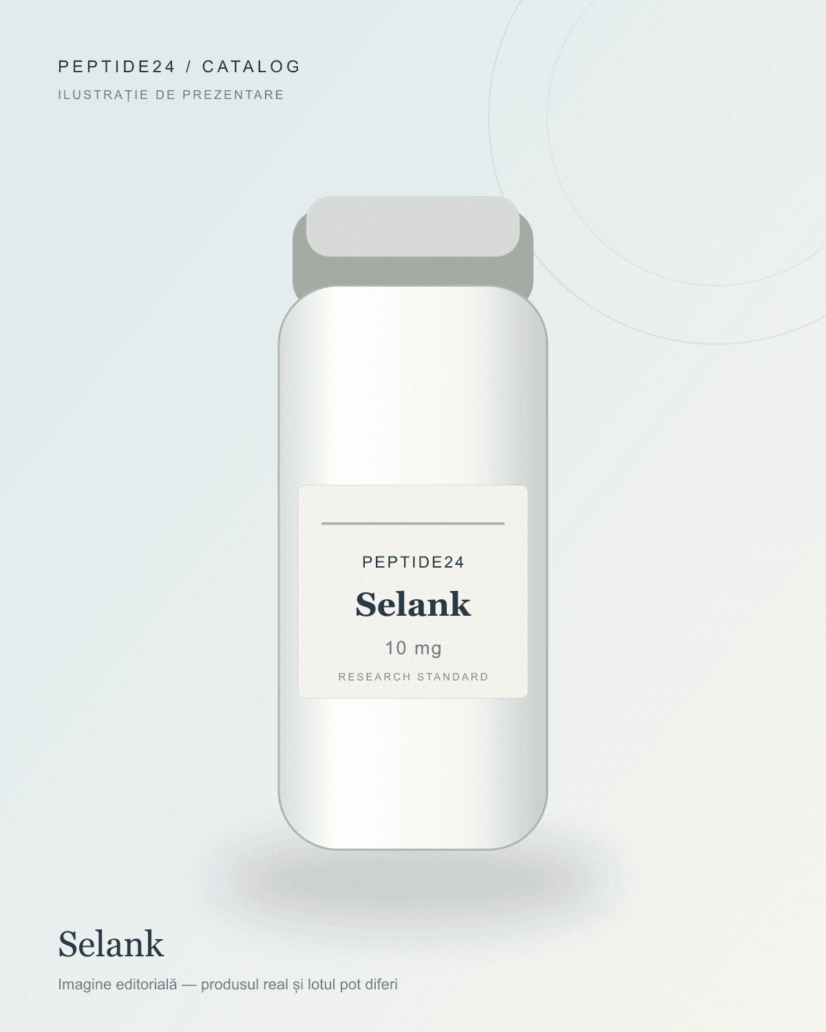 Ilustrație de prezentare pentru Selank 10 mg