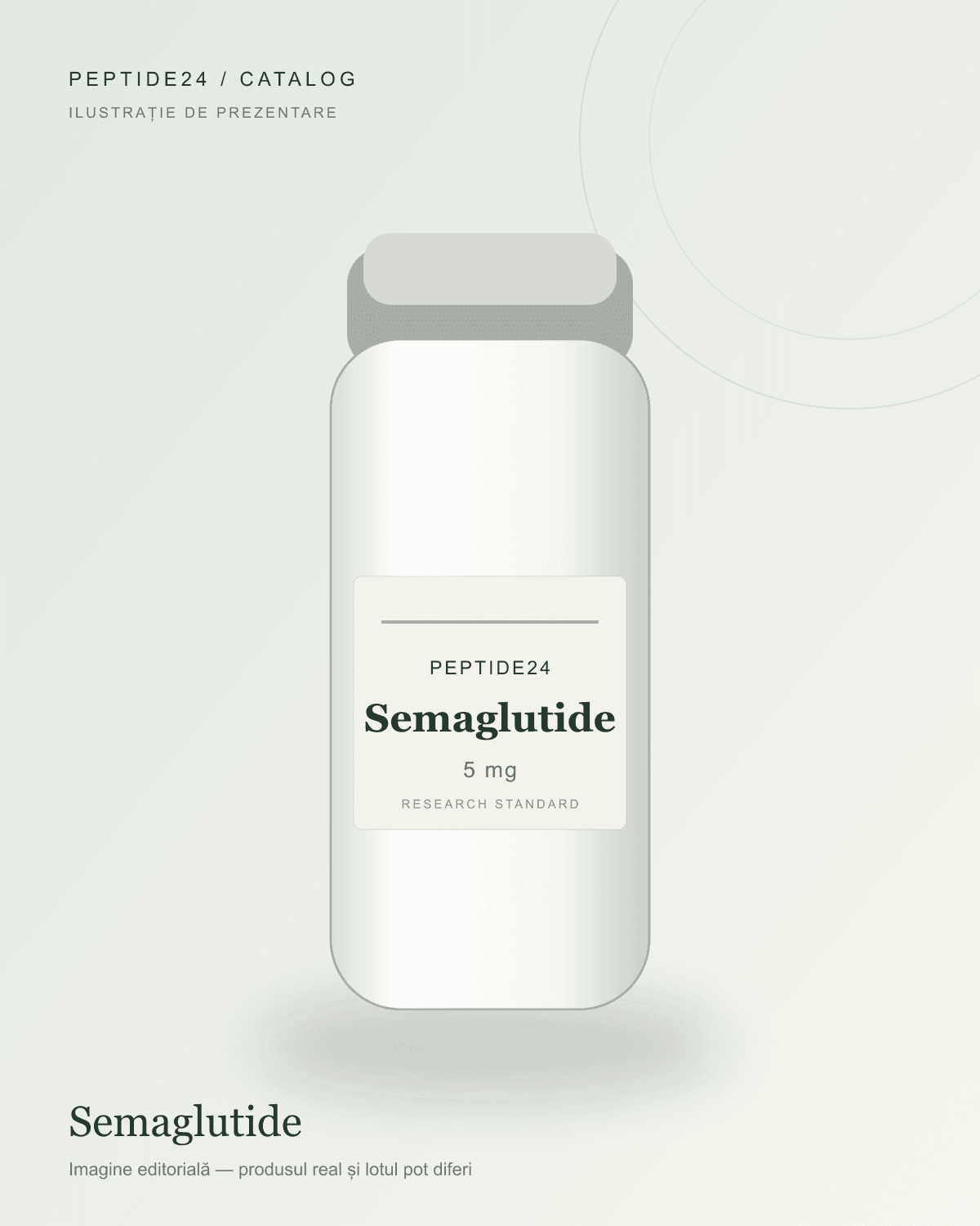 Ilustrație de prezentare pentru Semaglutide 5 mg
