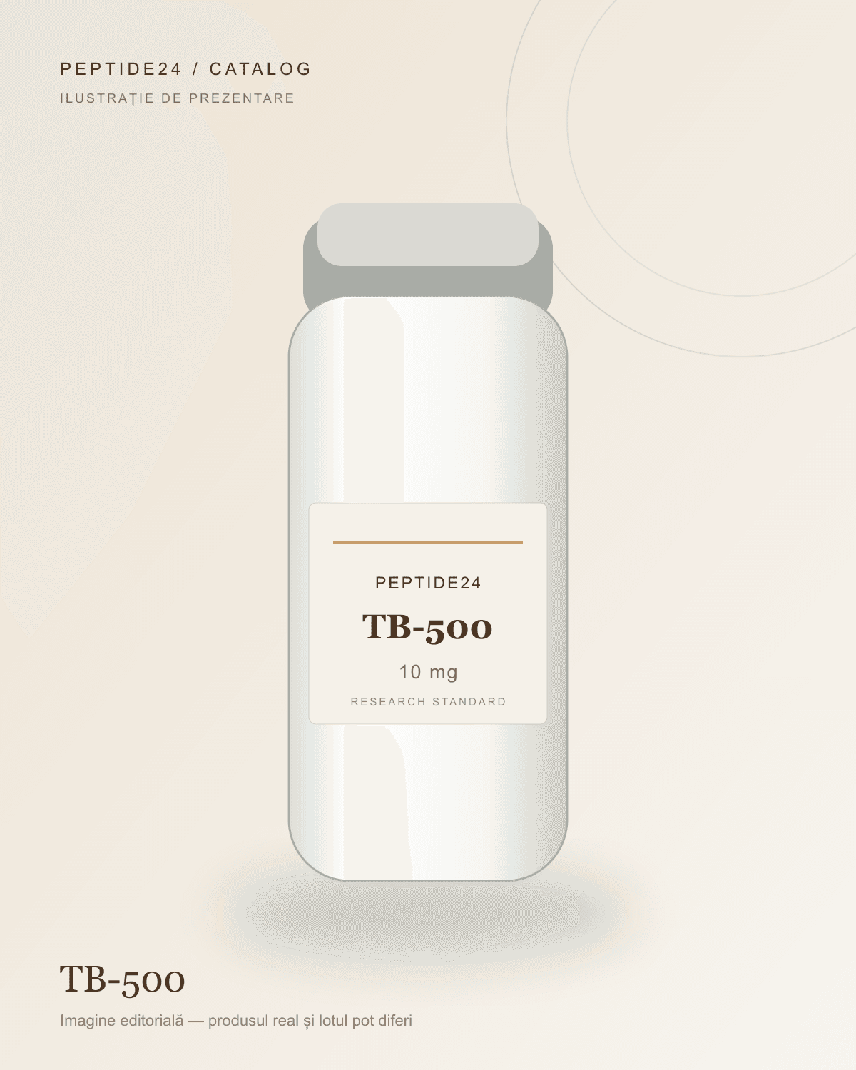 Ilustrație de prezentare pentru TB-500 10 mg